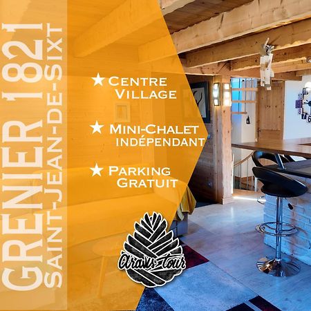 Le Grenier 1821 - Mini Chalet - Centre Village - Aravistour 생장드씨 외부 사진