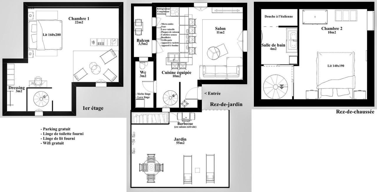 Le Grenier 1821 - Mini Chalet - Centre Village - Aravistour 생장드씨 외부 사진